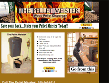Tablet Screenshot of pelletmeister.com